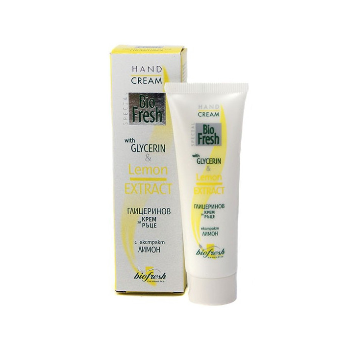 Mejor Crema de Manos Glicerina con Limón y vitamina C - Drugui 50 ml