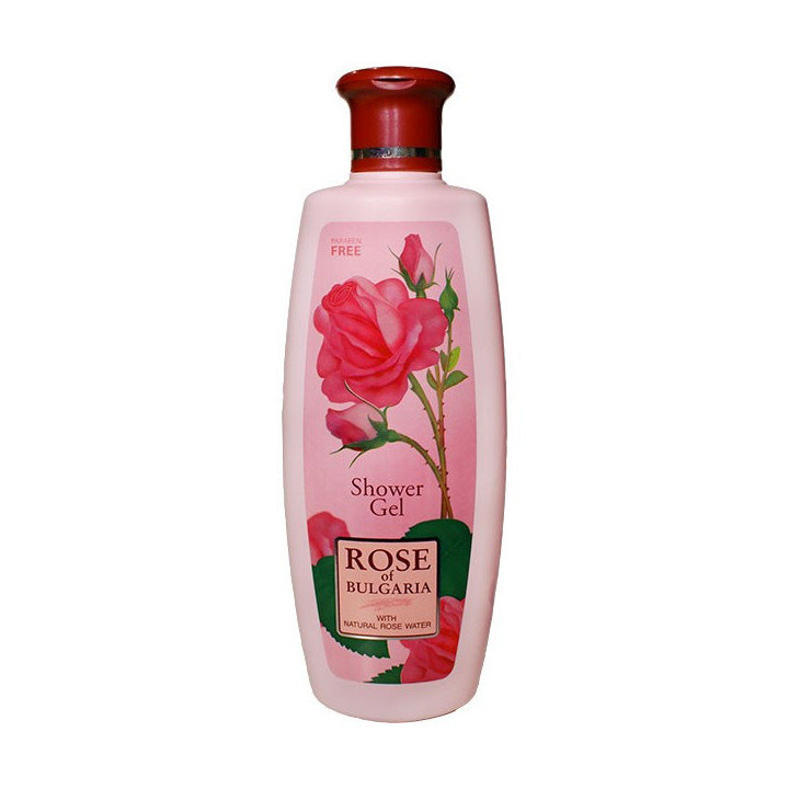 Gel de Ducha Rosa de Bulgaria 330ml | Hidratación Natural