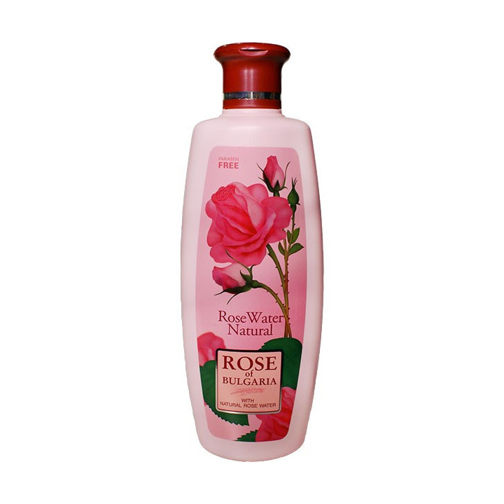 Agua de Rosas Natural Tónico Facial y Corporal - Rosa de Bulgaria 330 ml