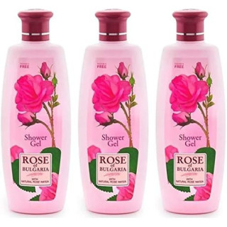 Pack 3x330ml Gel de Ducha Rosa de Bulgaria | Oferta Especial