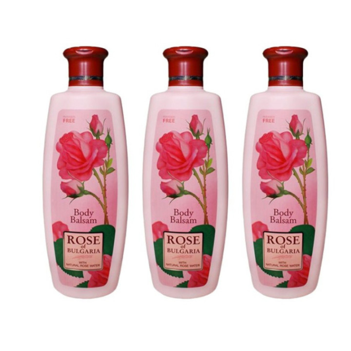 Loción corporal Rosa de Bulgaria 3x330 ml OFERTA