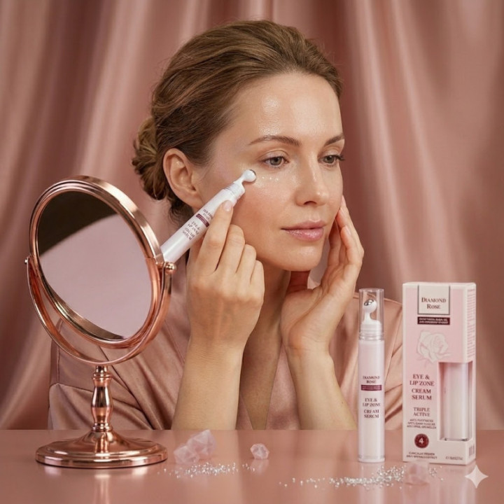 Corrector Bolsas y Ojeras Sérum en Crema - Diamond Rose