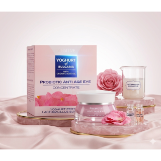 Contorno de Ojos Yogur de Bulgaria | Efecto Lifting y Anti-Ojeras