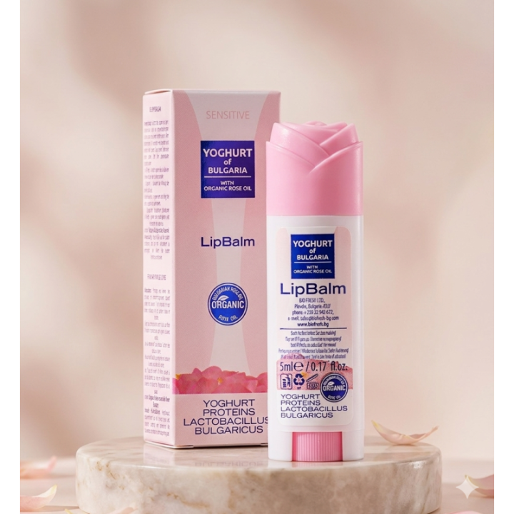 Bálsamo Labial Probiótico: Colágeno y Yogur de Bulgaria