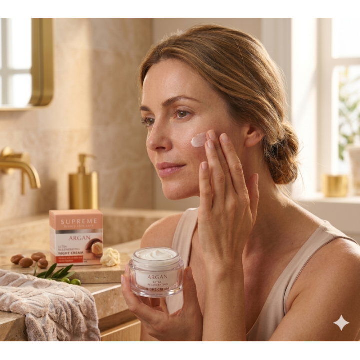 Crema de Noche Ultra Regenerante Argán | Supreme Luxury 50ml