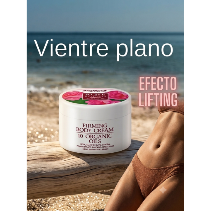 Crema reductora ultra intensiva anticelulítica noche Rosa de Bulgaria 330 ml