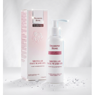 Agua micelar en gel limpiador facial - Diamond Rose 150 ml