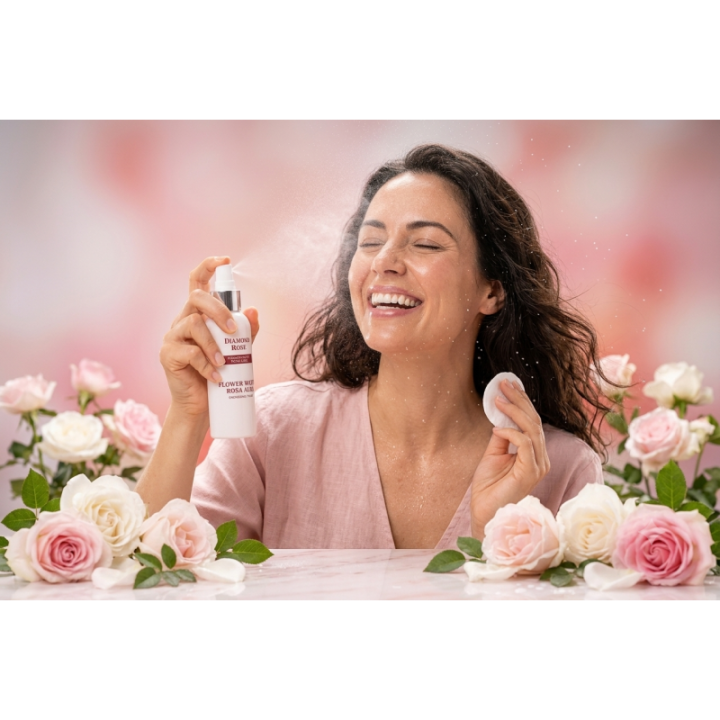 Bruma Perfumada Spray Corporal Agua Diamond Rose - 150 ml