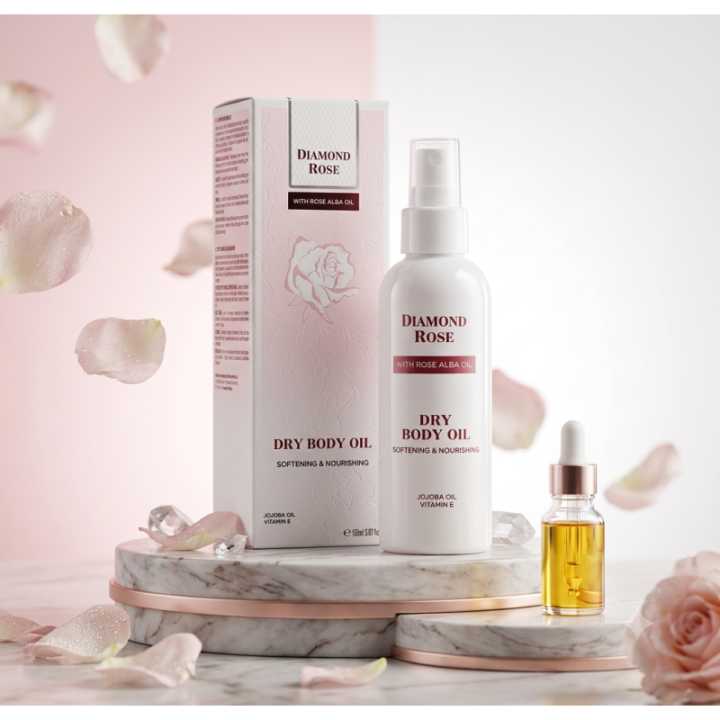 Aceite seco antiestrías multifunción - Diamond Rose 150 ml