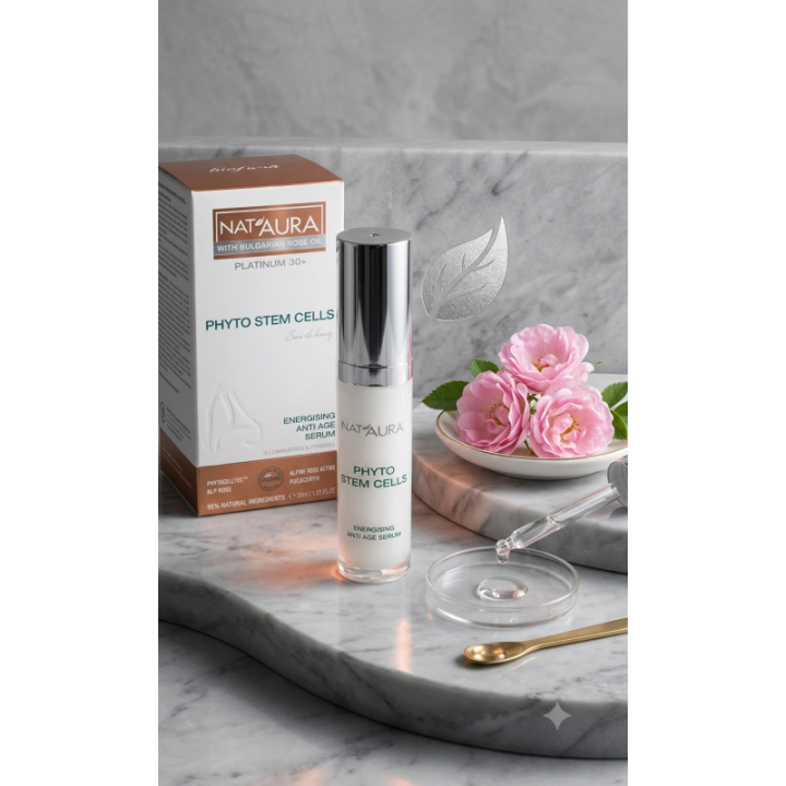 Serum Facial Energizante Platinum 30+ | Nat’Aura (30 ml)