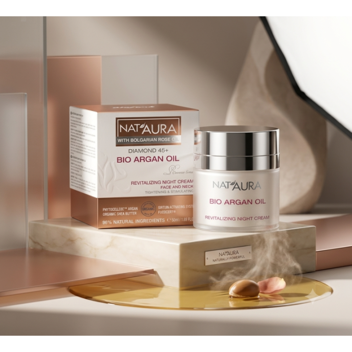 Crema Noche Revitalizante Facial Diamond 45 + Nataura 50 ml