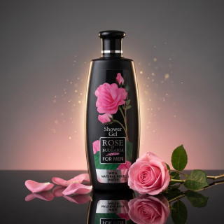 Gel de Ducha y Champú Caballero - Rosa de Bulgaria 330 ml