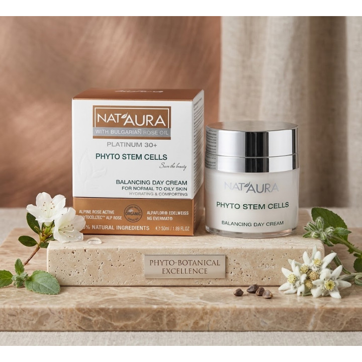 Crema Equilibrante de Día para Piel Normal a Grasa  Platinum 30 + Nataura 50 ml