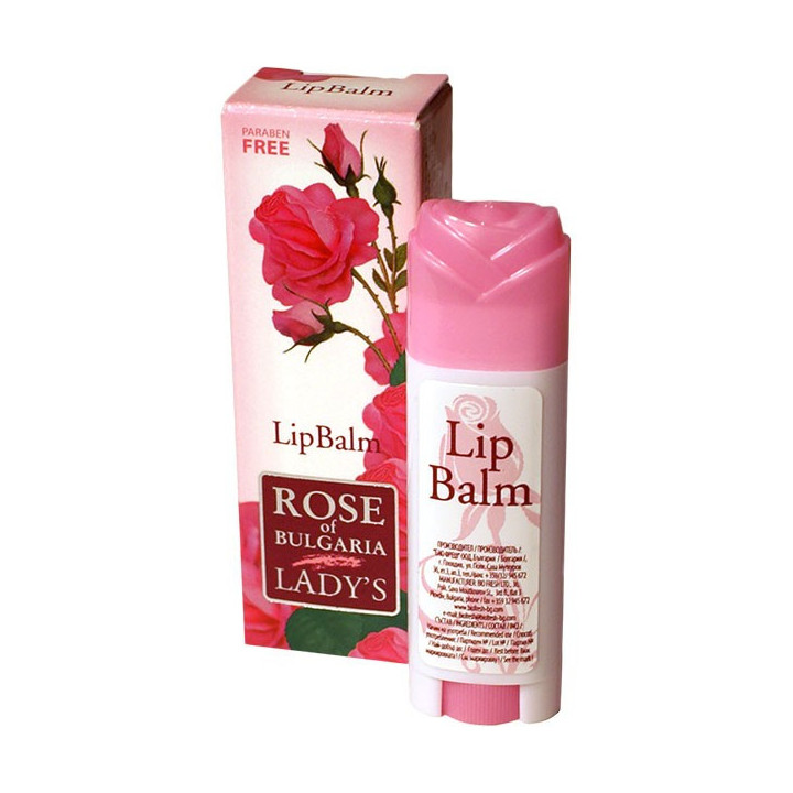 Bálsamo Labial Rosa de Bulgaria 5g | Hidratación y Efecto Gloss