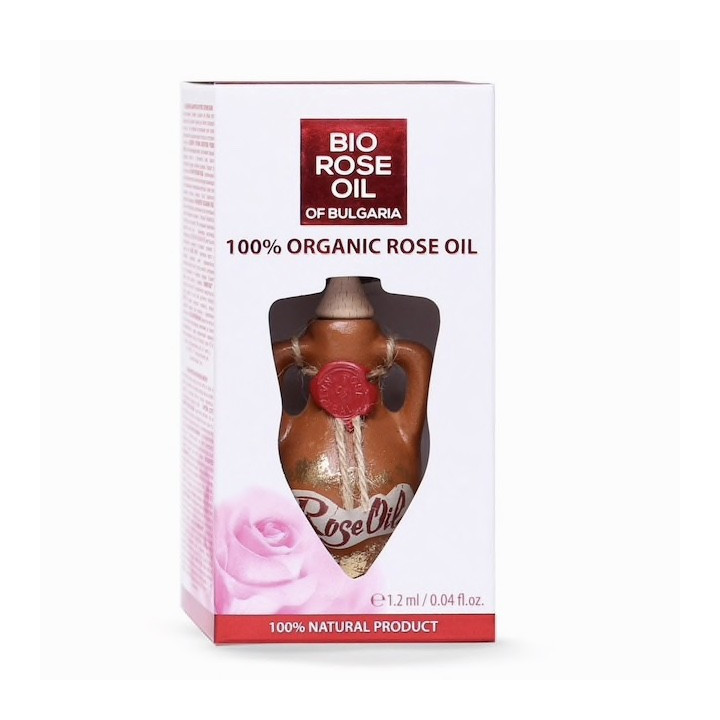 Aceite de Rosa Búlgaro Orgánico 1,2ml | Bio Rose Oil 100% Puro