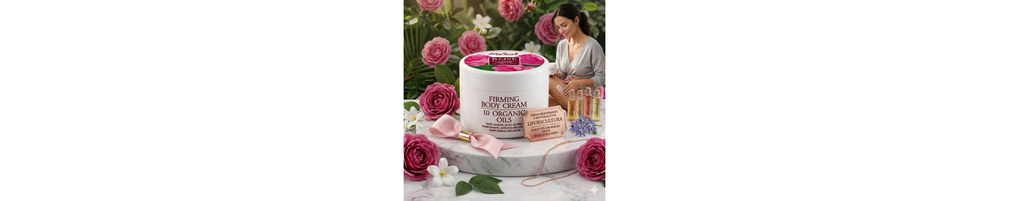 Anticelulíticos y Reafirmantes Rosa de Bulgaria | Farmalinea Skincare