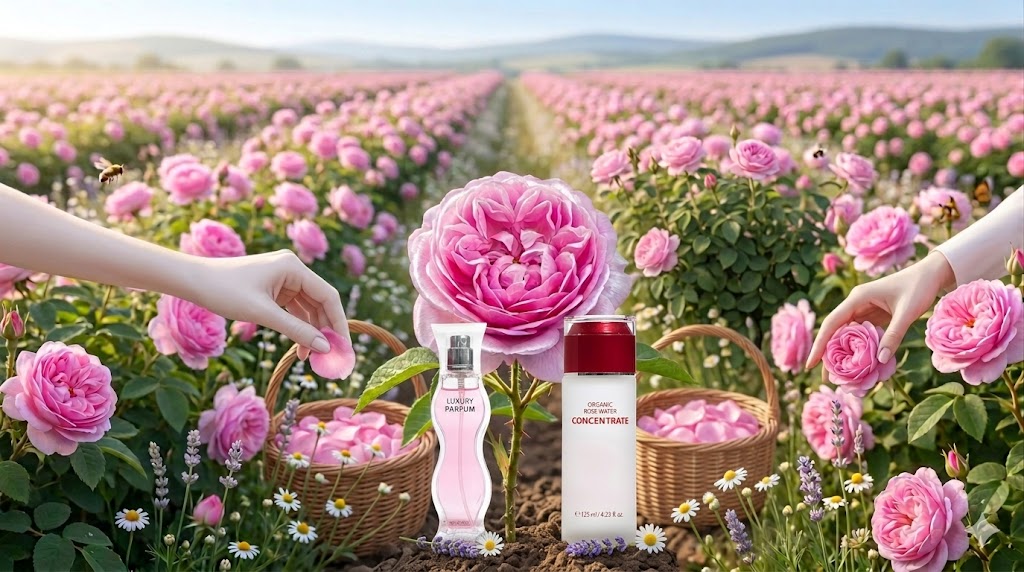 Rosa Damascena Bulgaria lujo silencioso - cremas antiarrugas naturales Farmalinea